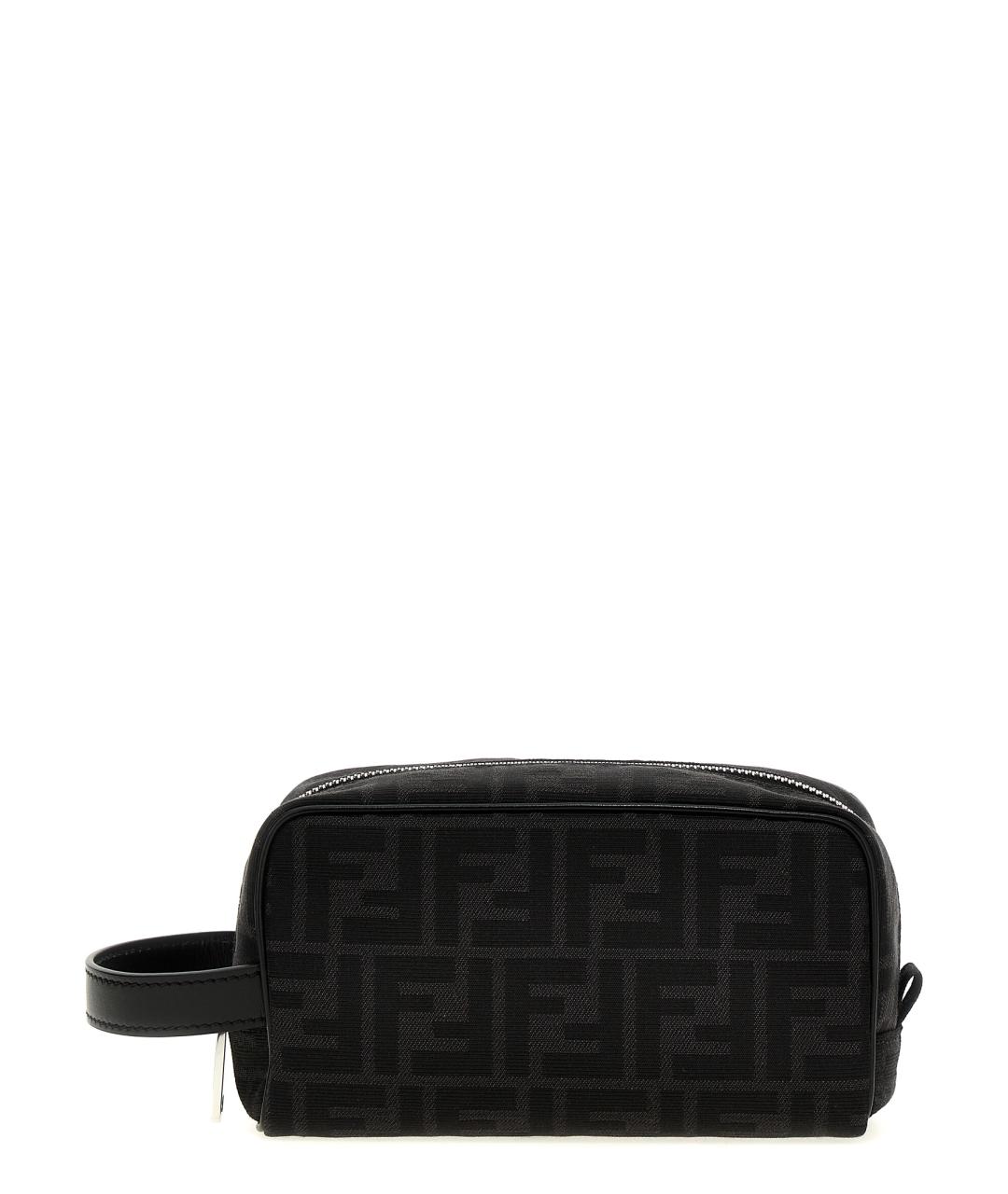 FENDI Черная барсетка, фото 1