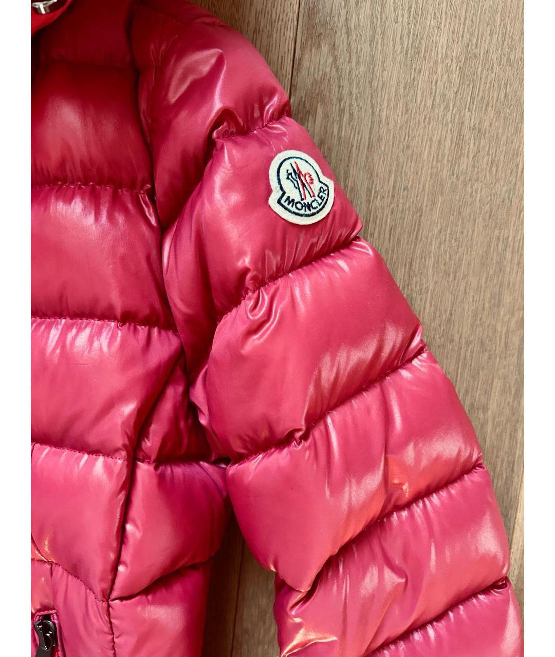 MONCLER Красный пуховик, фото 6