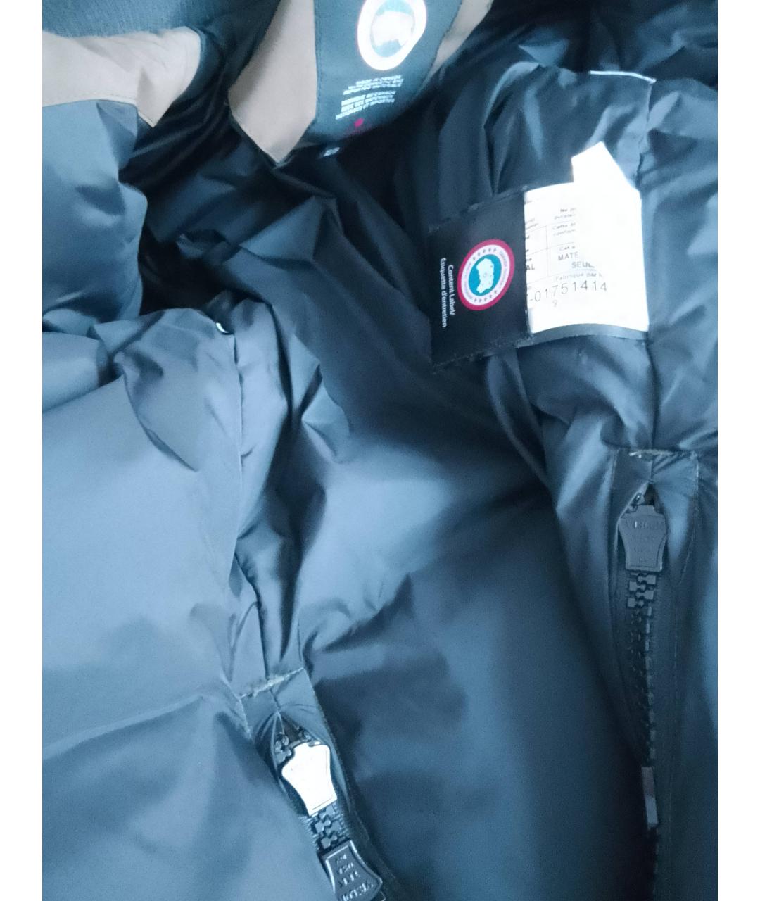 CANADA GOOSE Хаки полиэстеровая парка, фото 7