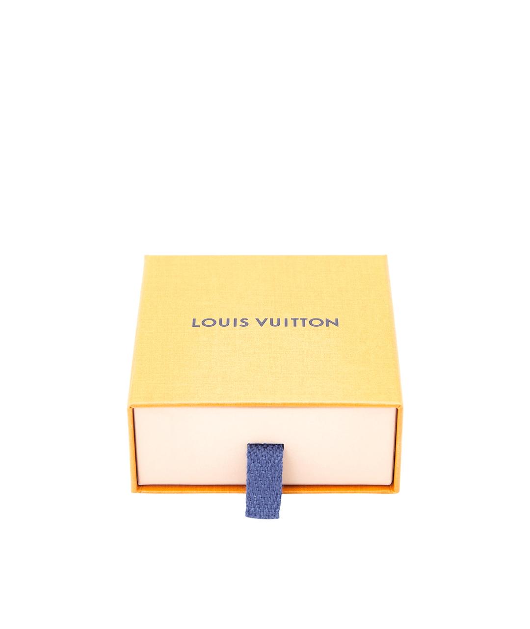 LOUIS VUITTON Серебряные металлические серьги, фото 5