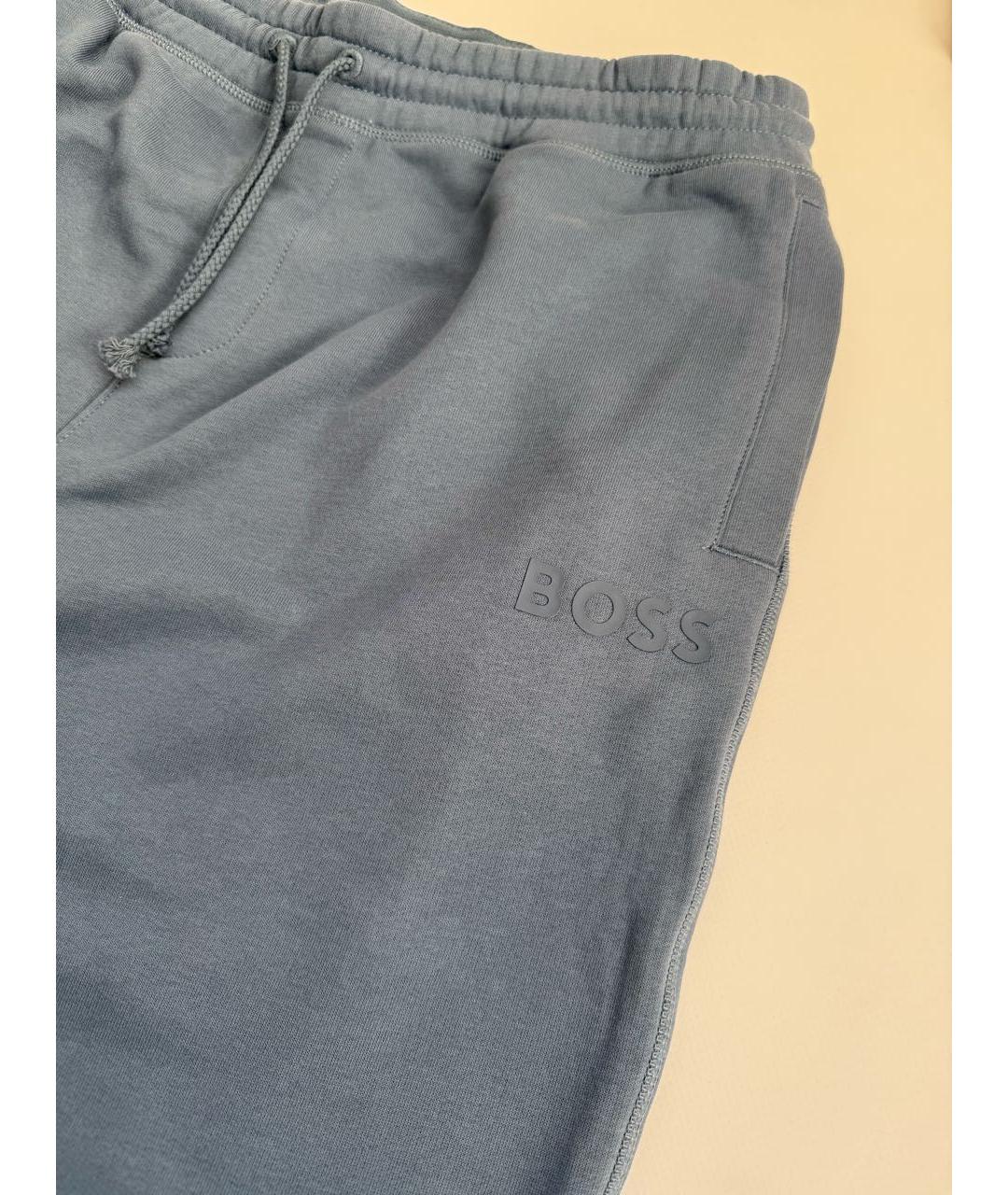 HUGO BOSS Синие повседневные брюки, фото 3