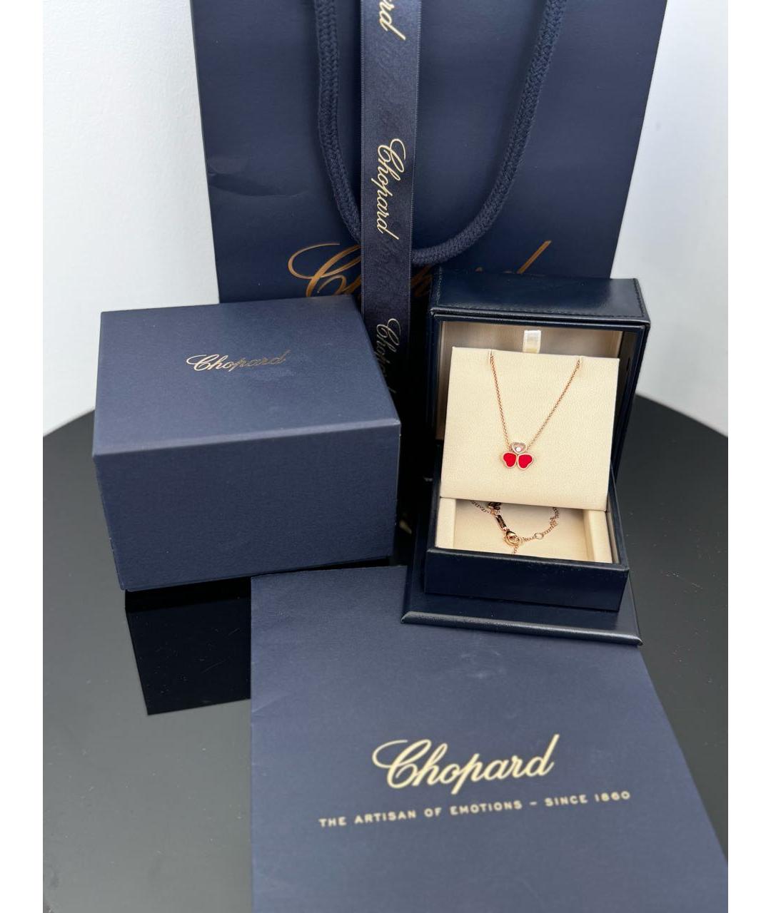 CHOPARD Красная подвеска, фото 2