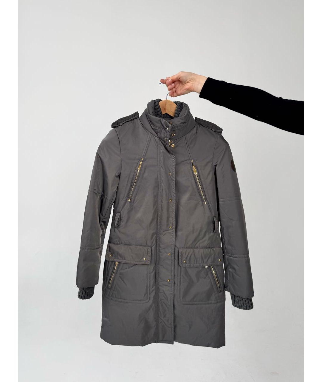 GUCCI Хаки полиамидовая куртка, фото 6