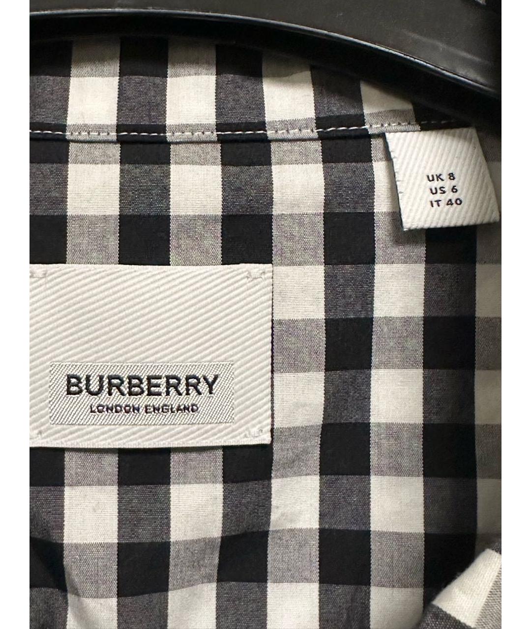 BURBERRY Хлопковое повседневное платье, фото 4