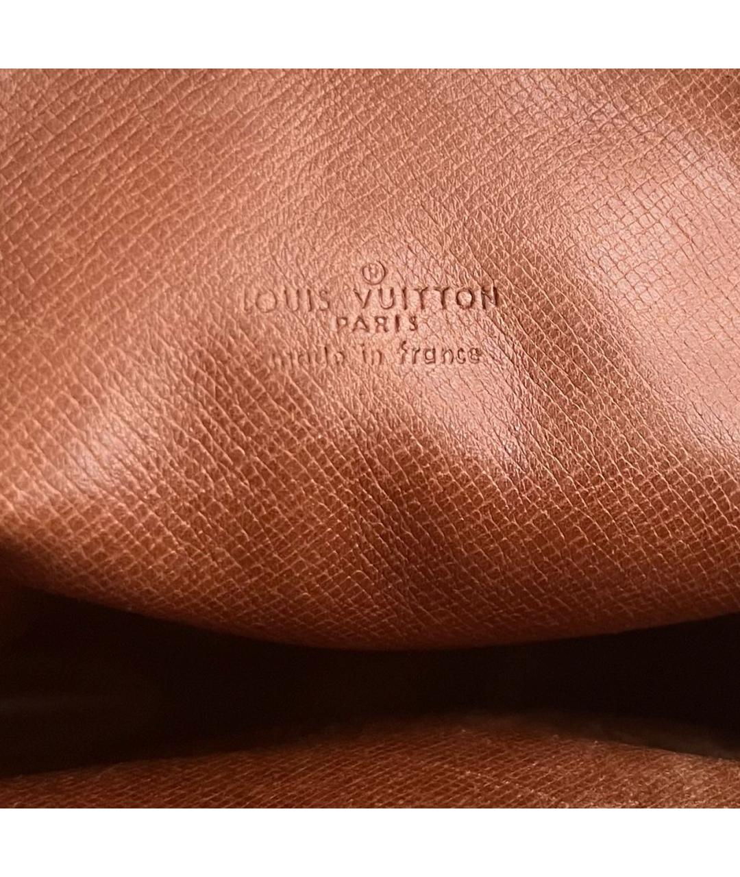 LOUIS VUITTON Коричневая сумка через плечо из канвы, фото 7