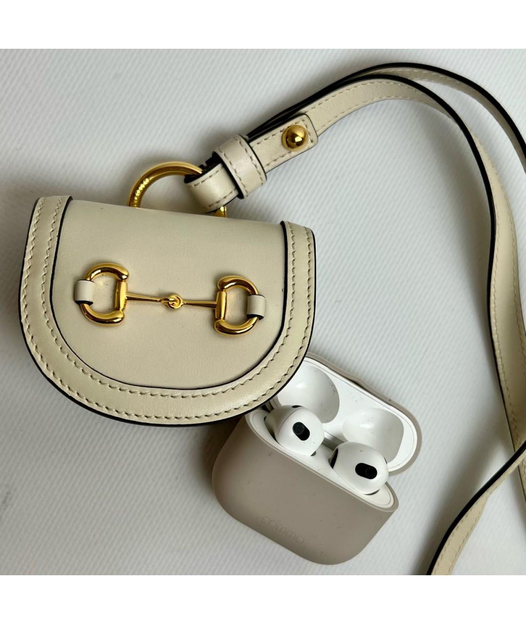 GUCCI Белая сумка через плечо, фото 5