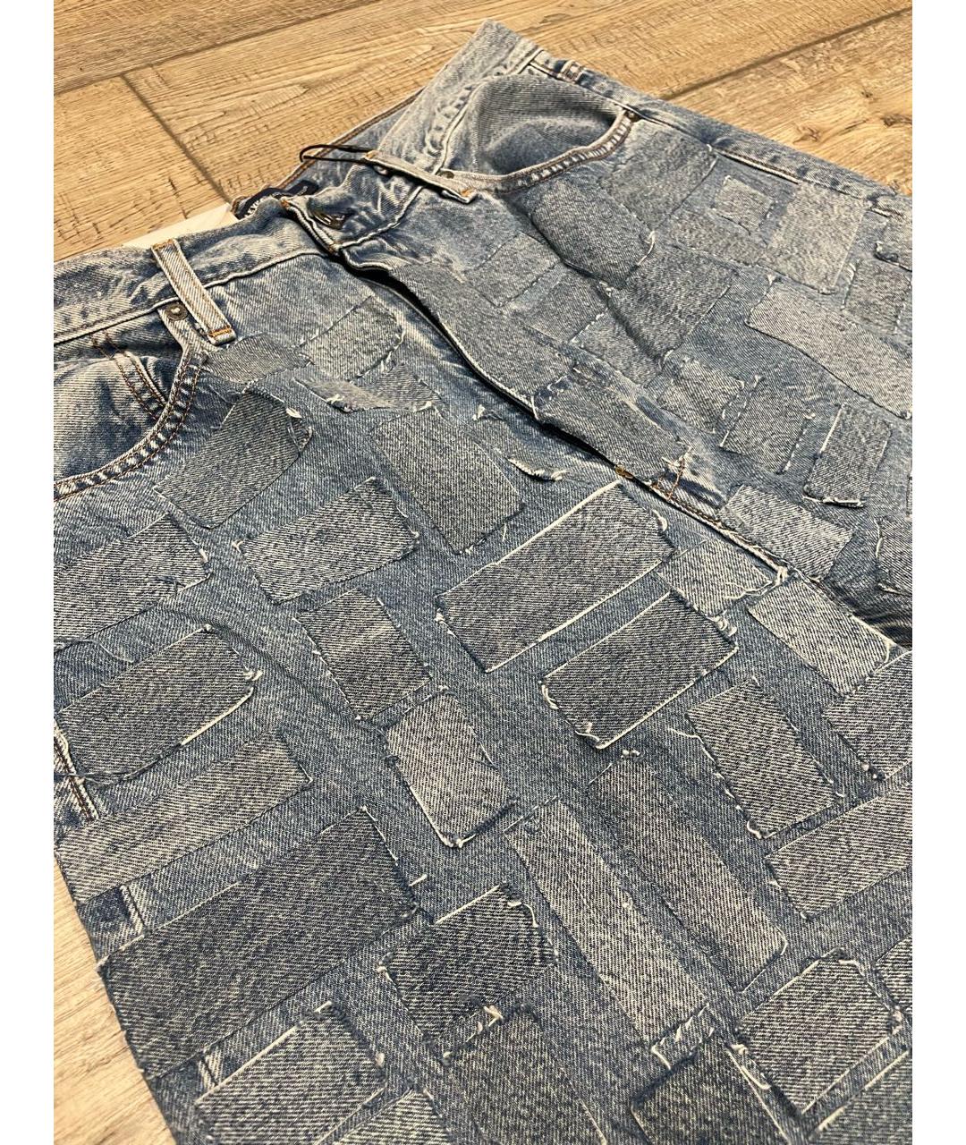 LEVI'S Голубые прямые джинсы, фото 3