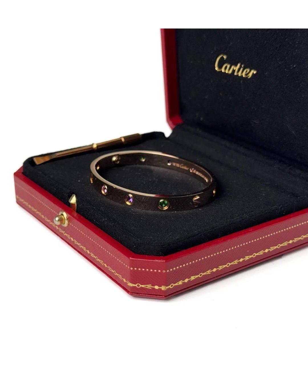 CARTIER Золотой браслет из розового золота, фото 3