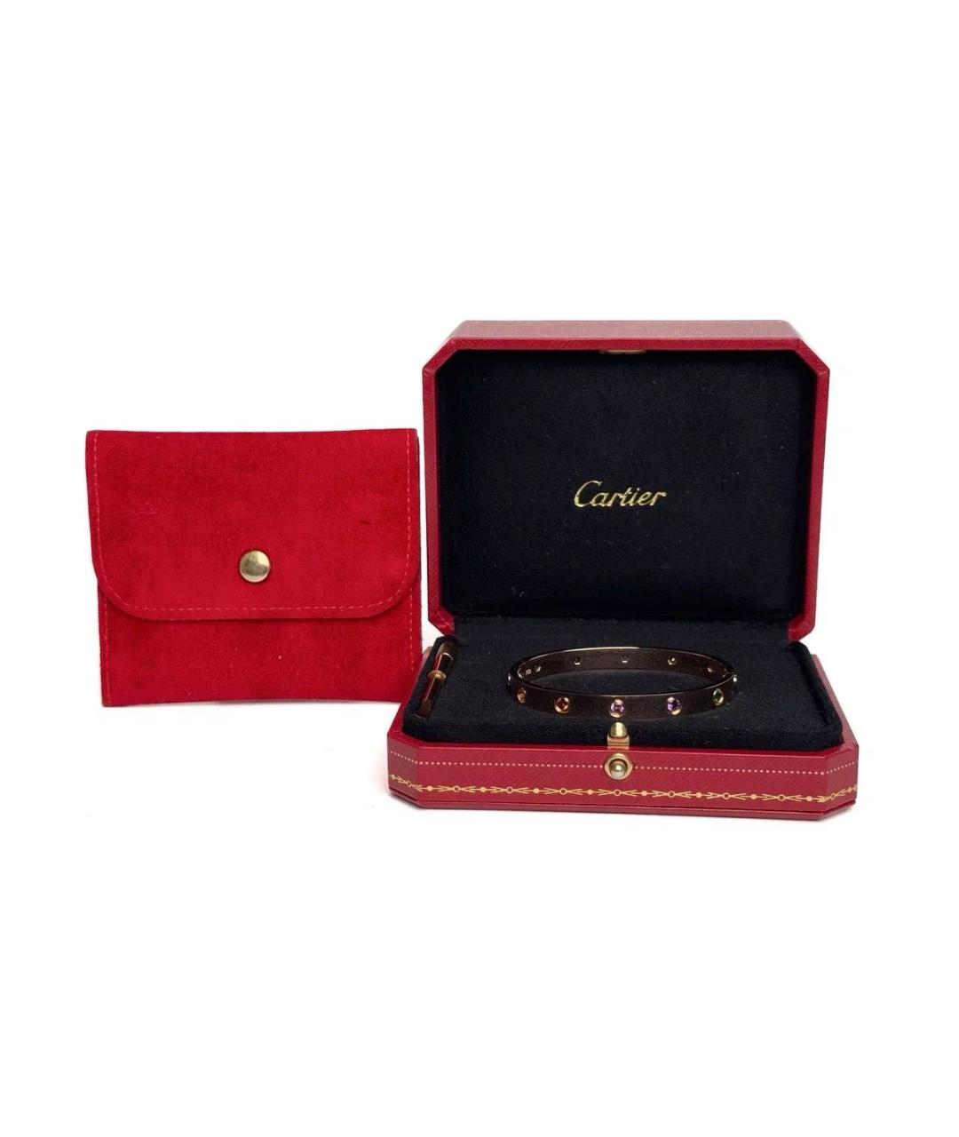 CARTIER Золотой браслет из розового золота, фото 4