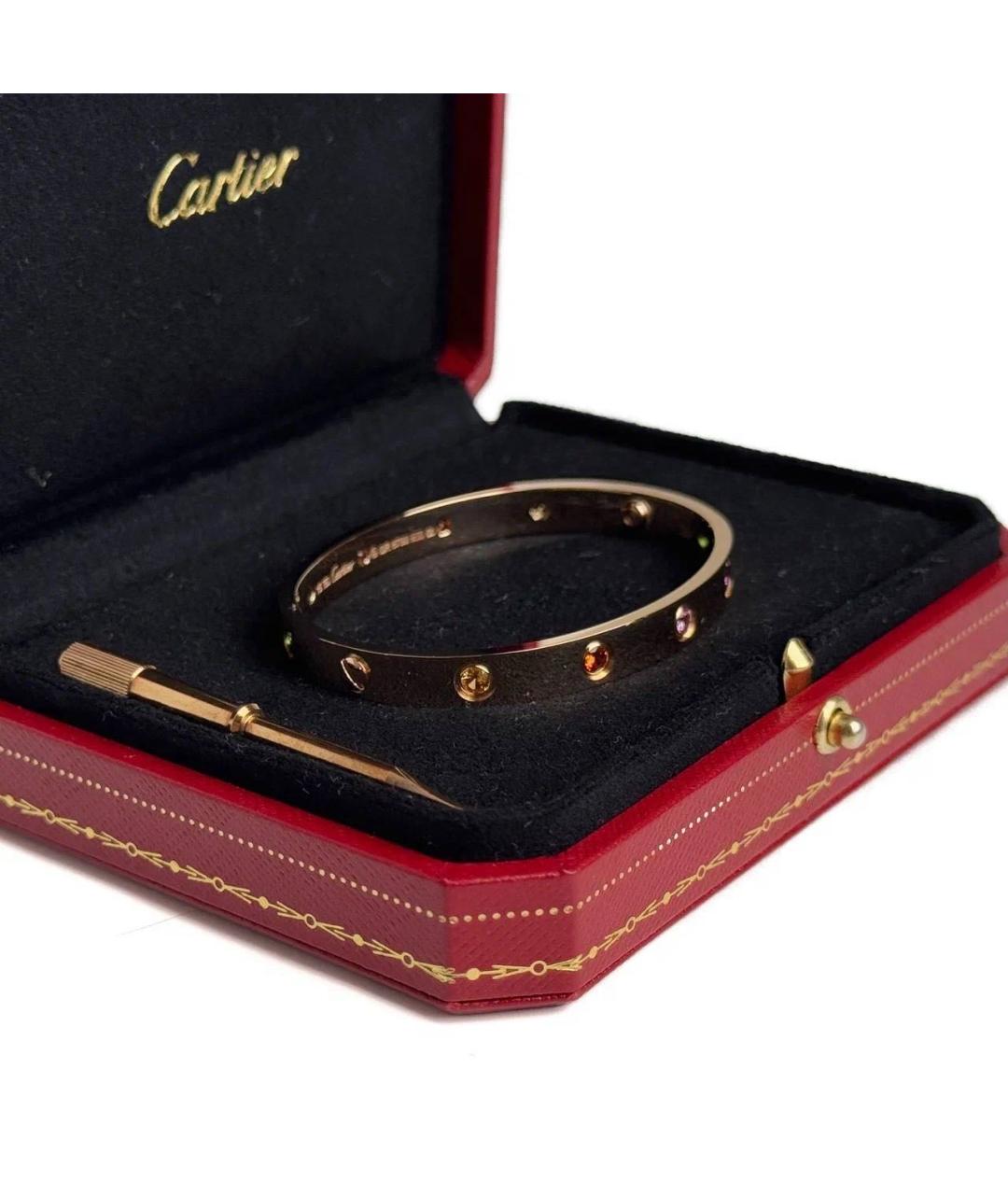 CARTIER Золотой браслет из розового золота, фото 2