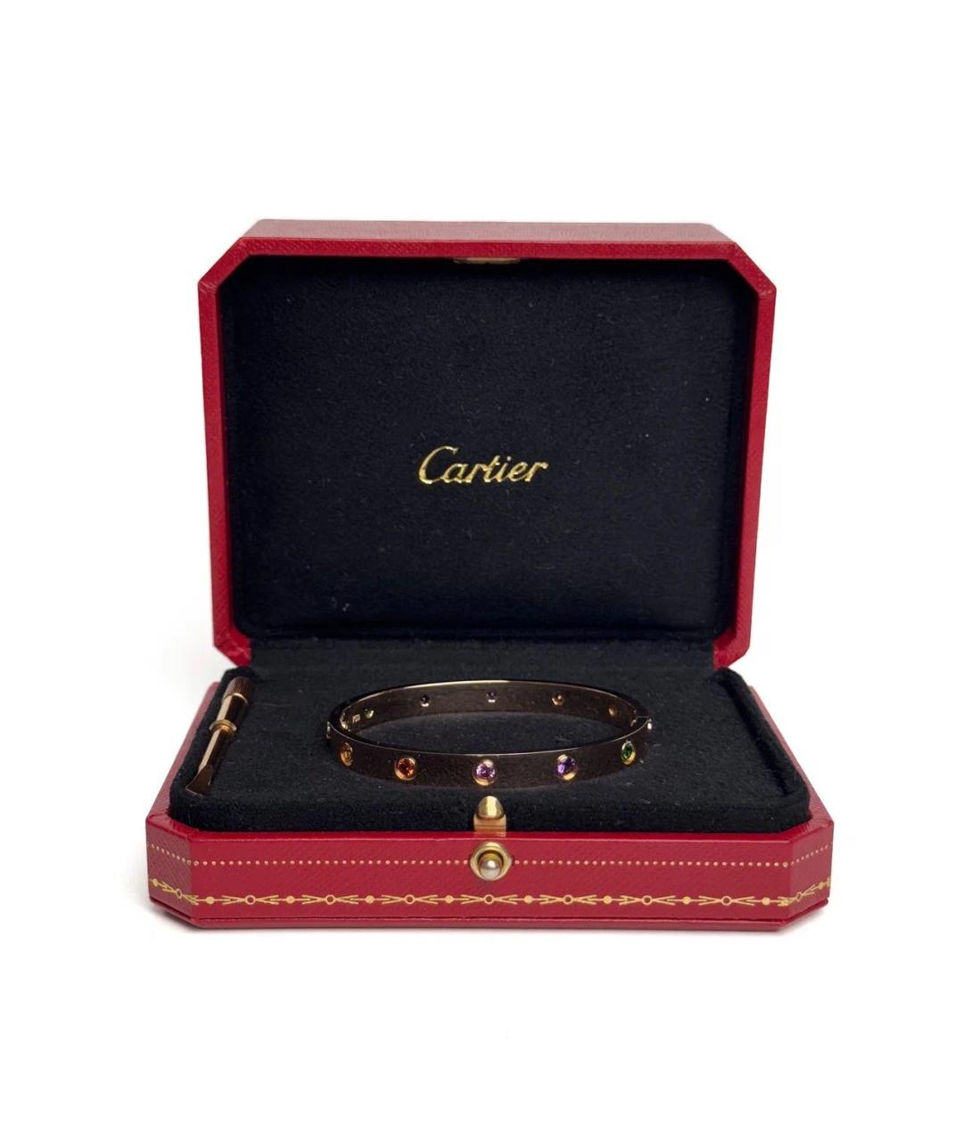 CARTIER Золотой браслет из розового золота, фото 5
