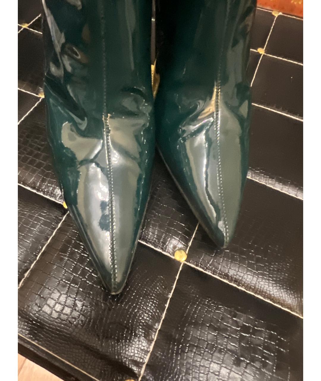 JIMMY CHOO Сапоги из лакированной кожи, фото 3