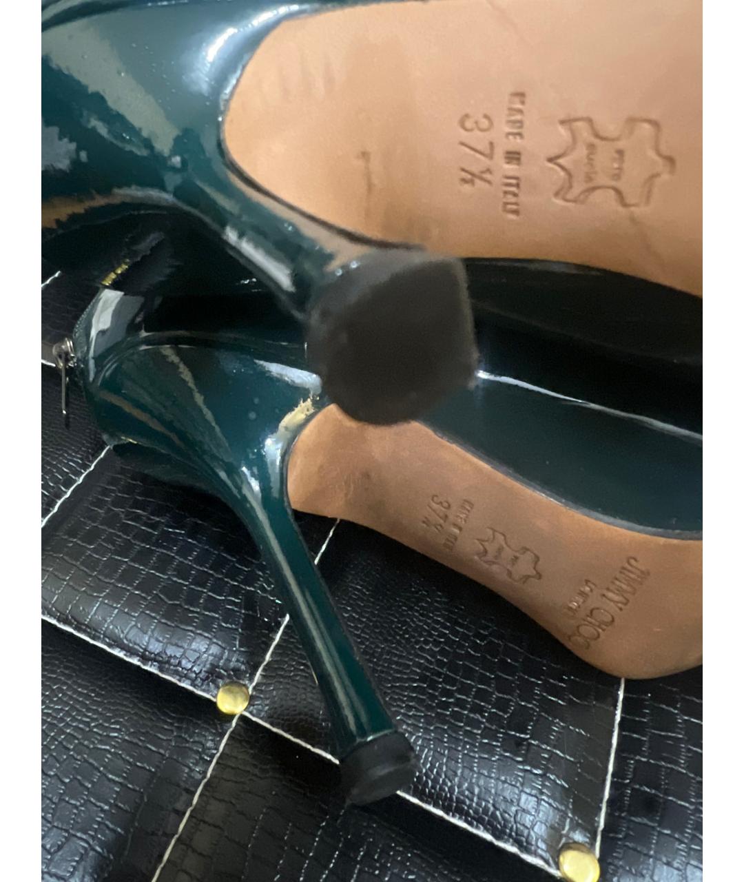JIMMY CHOO Сапоги из лакированной кожи, фото 5