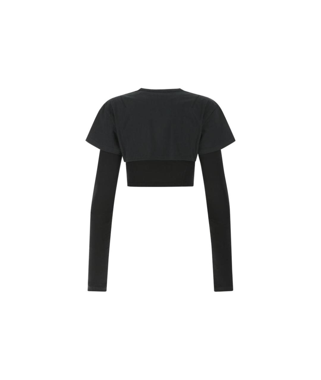 JACQUEMUS Черная футболка, фото 2