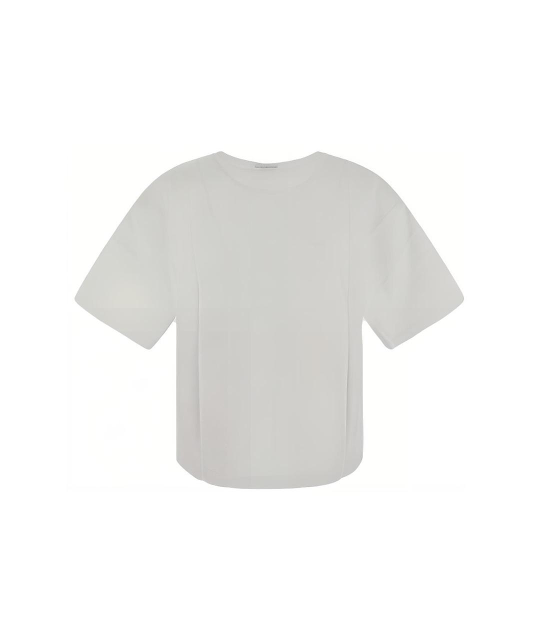 JACQUEMUS Белая хлопковая футболка, фото 2