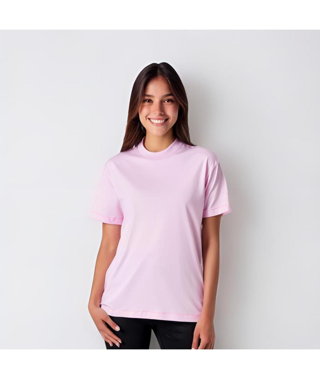 SKIMS Розовая футболка, фото 2