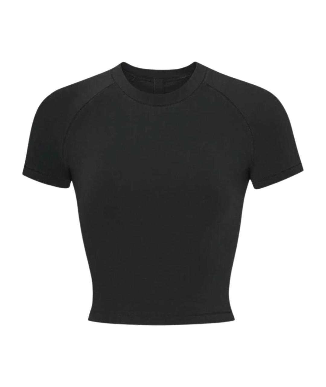 SKIMS Черная футболка, фото 1