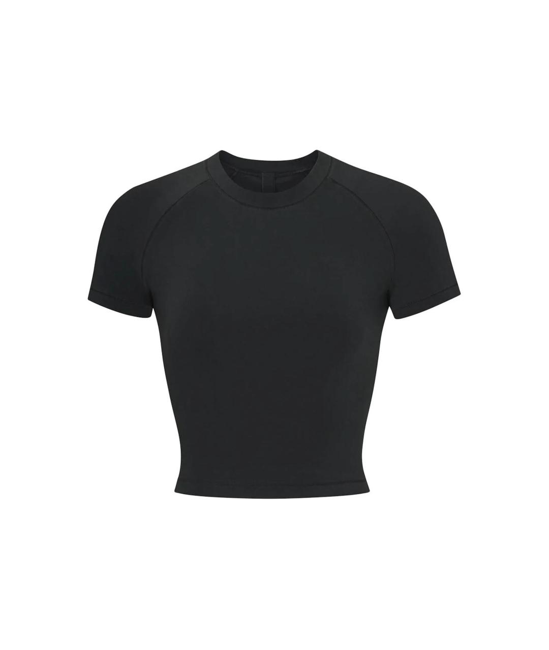 SKIMS Черная футболка, фото 5