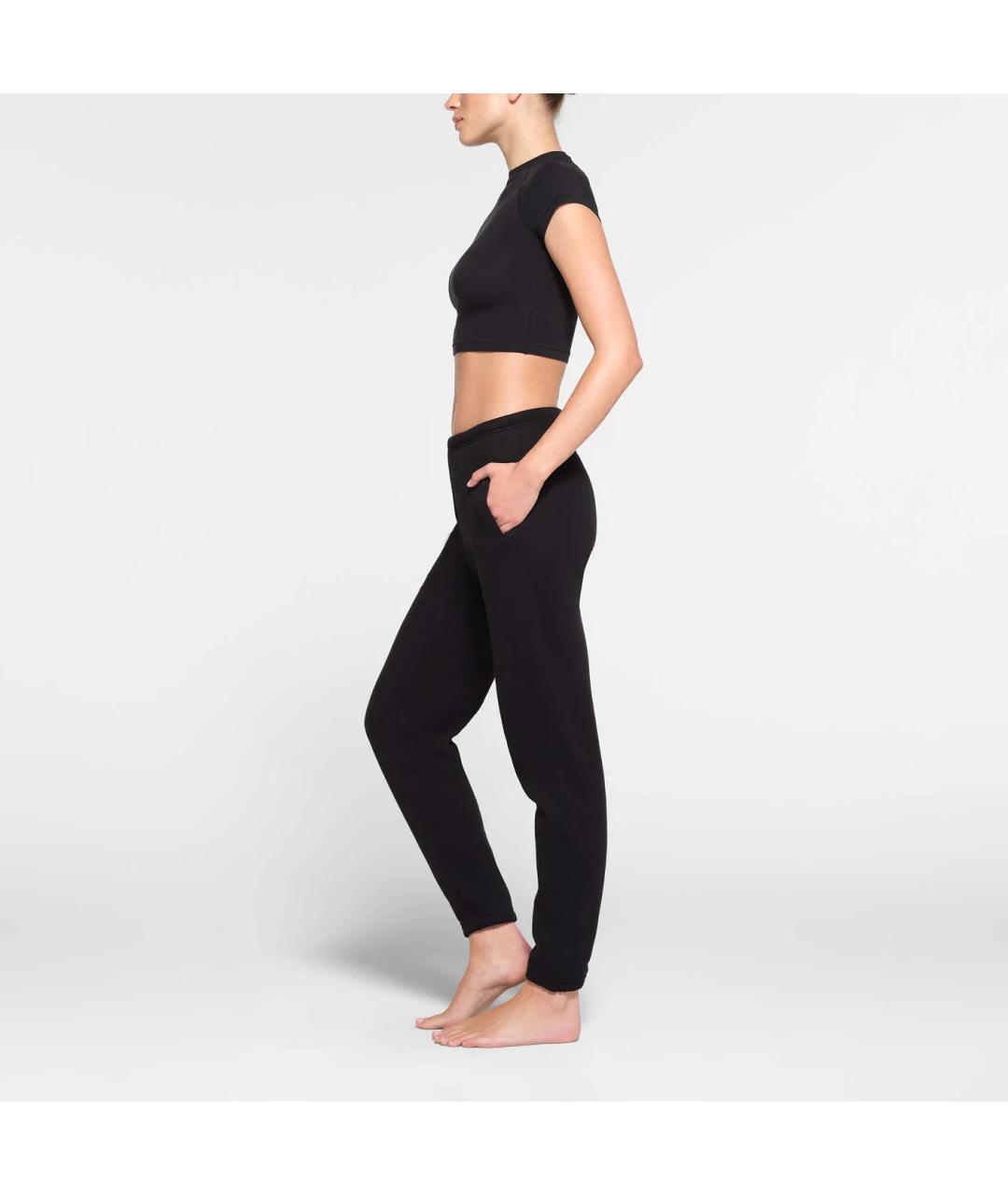 SKIMS Черная футболка, фото 2