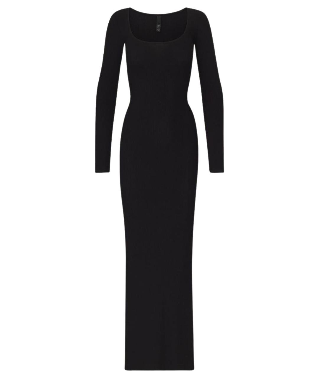 SKIMS Черное повседневное платье, фото 1