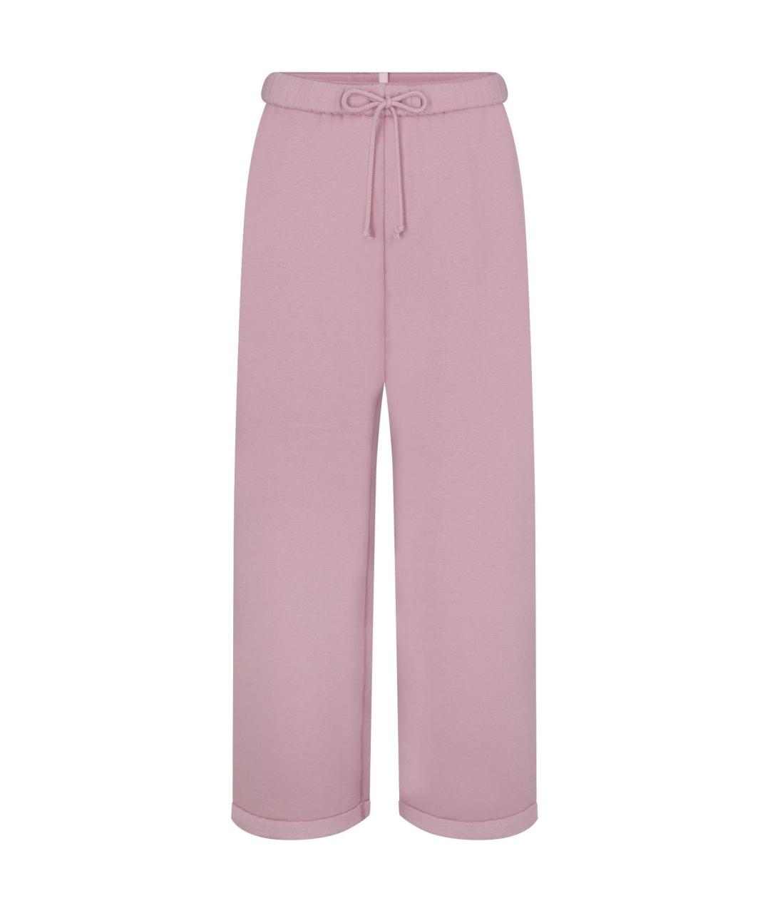 SKIMS Розовые прямые брюки, фото 1