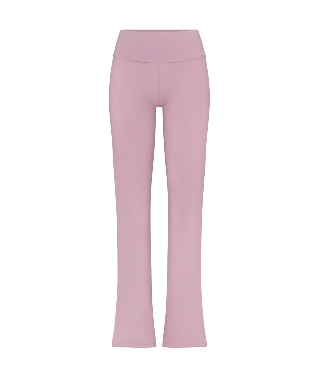 SKIMS Розовые прямые брюки, фото 1