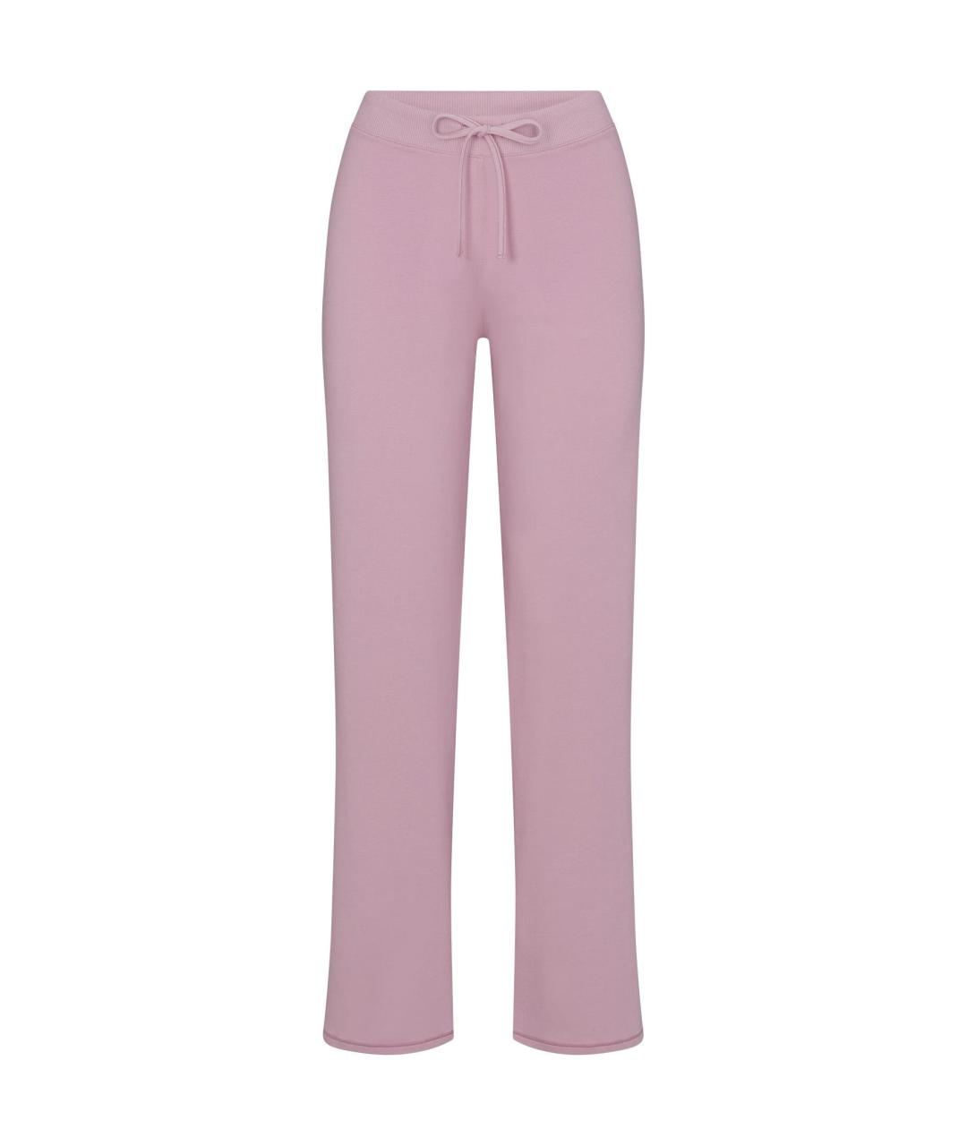 SKIMS Розовые прямые брюки, фото 1