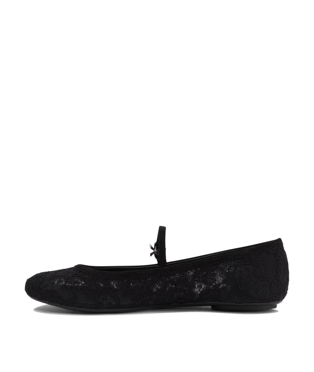 GIANVITO ROSSI Черные кожаные балетки, фото 3