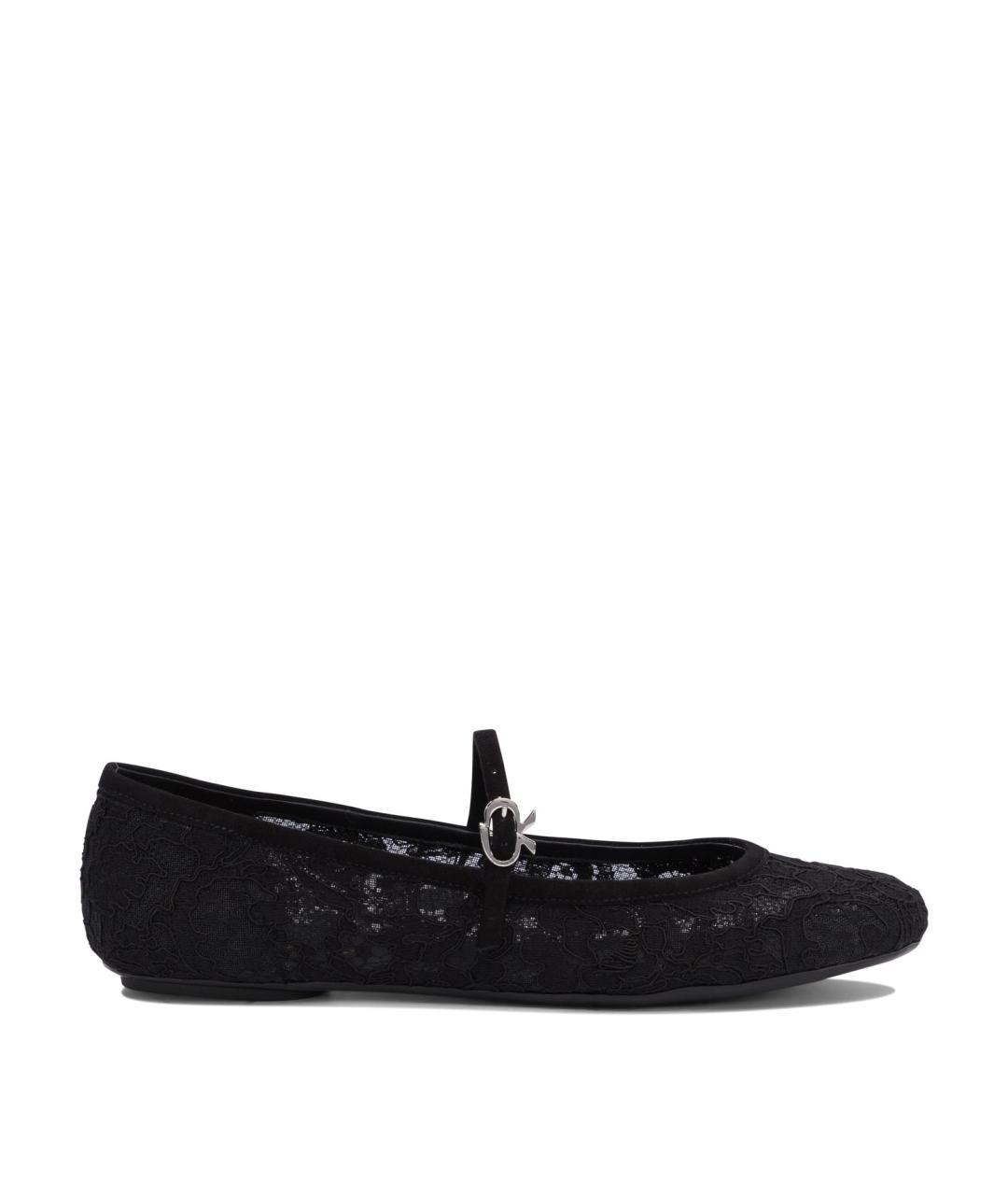 GIANVITO ROSSI Черные кожаные балетки, фото 1