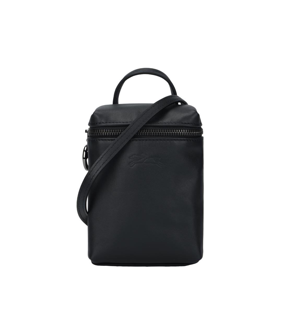 LONGCHAMP Черная сумка на плечо, фото 5