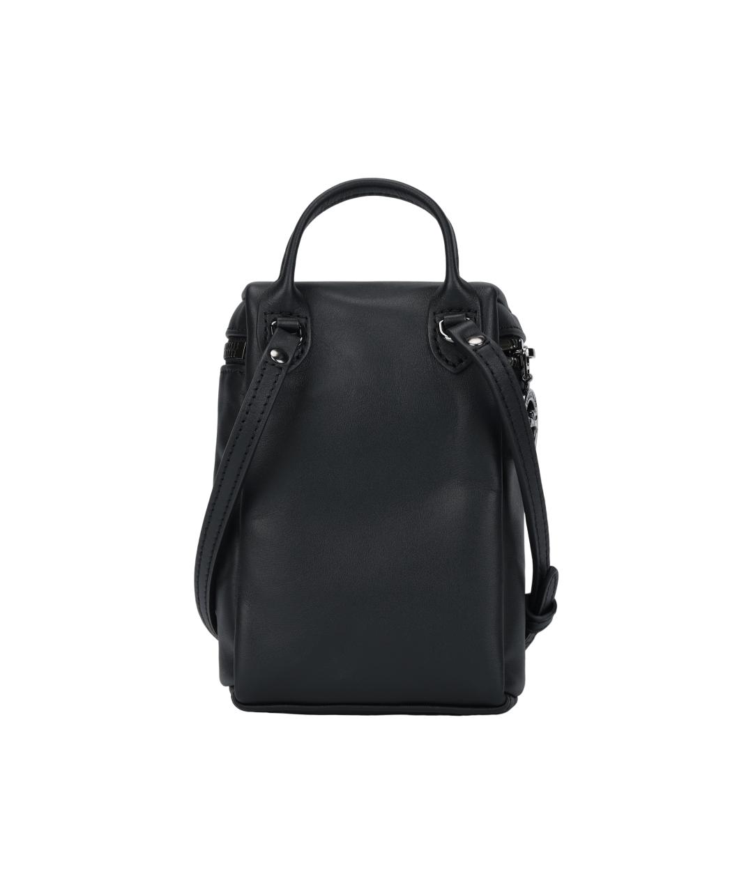 LONGCHAMP Черная сумка на плечо, фото 3