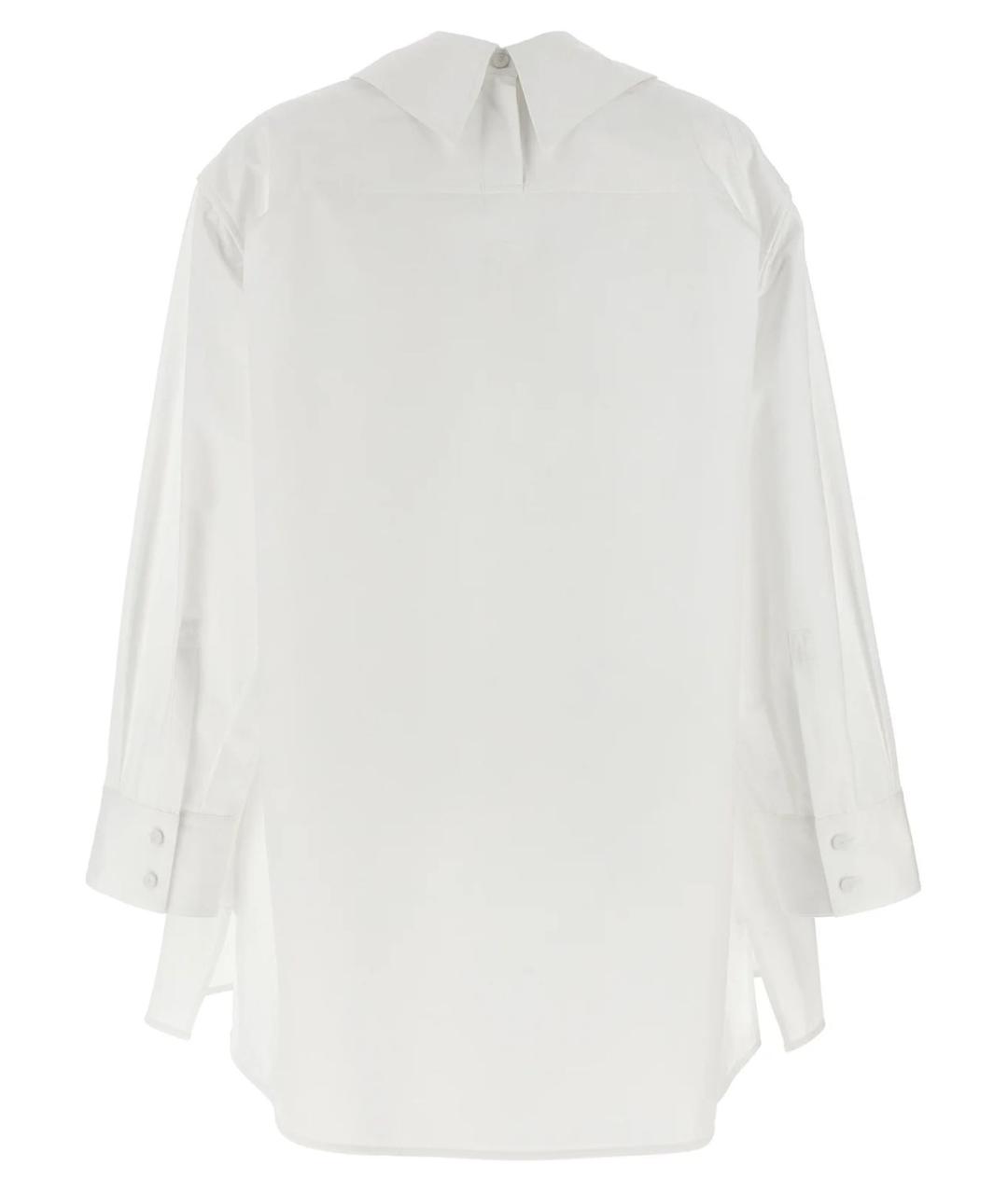 JIL SANDER Белая хлопковая рубашка, фото 2