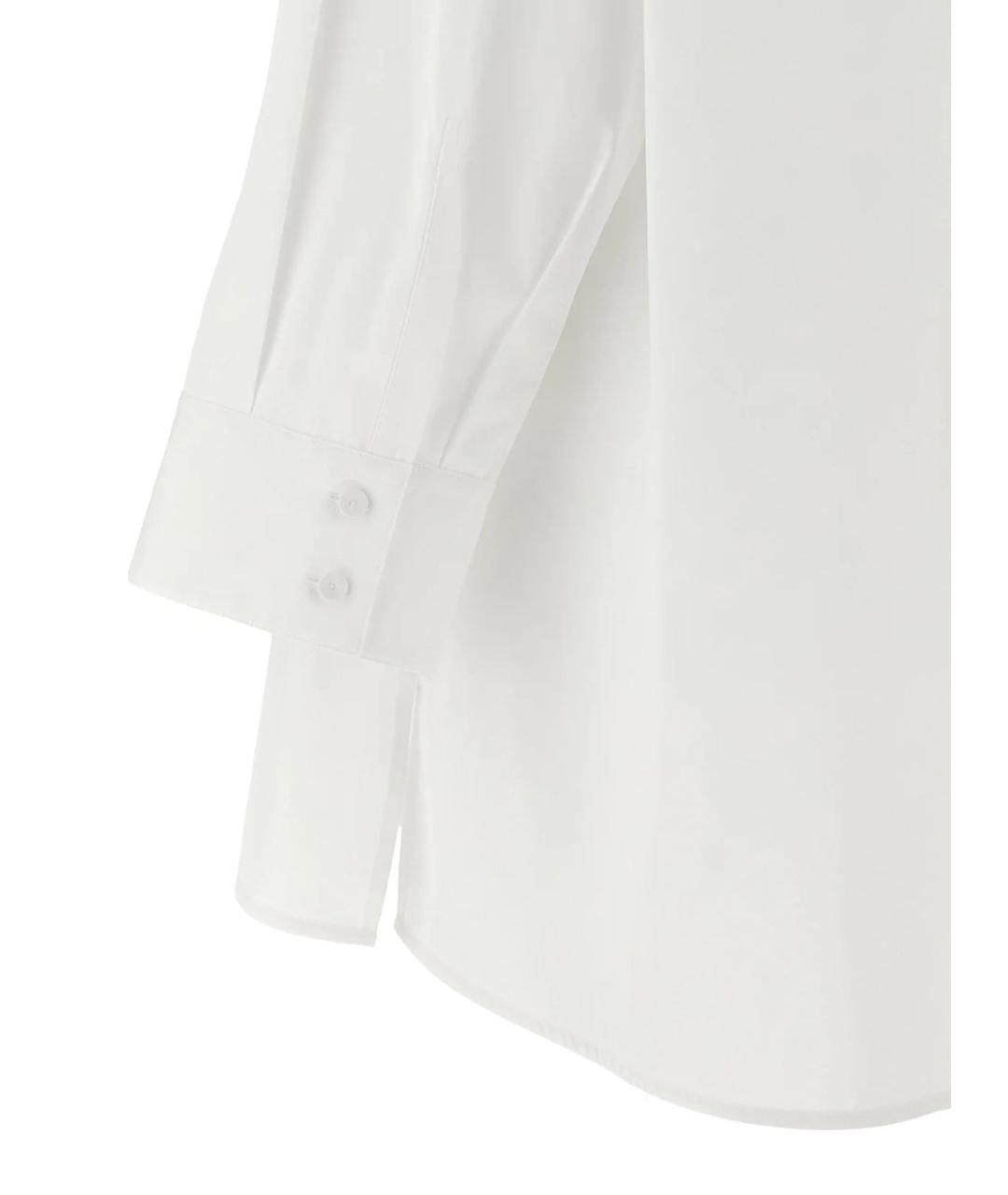 JIL SANDER Белая хлопковая рубашка, фото 4
