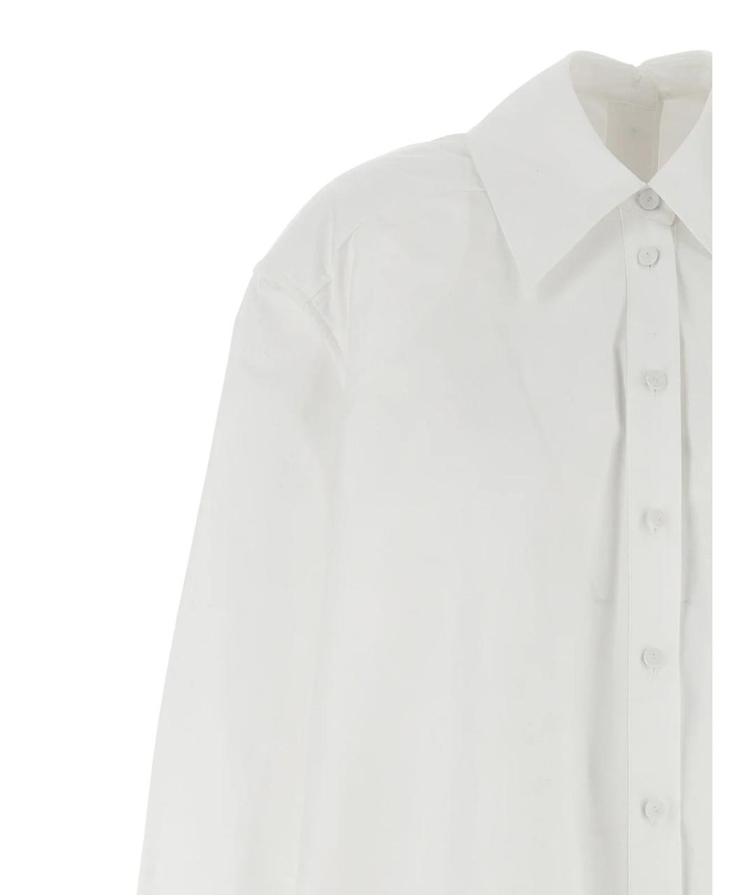JIL SANDER Белая хлопковая рубашка, фото 3