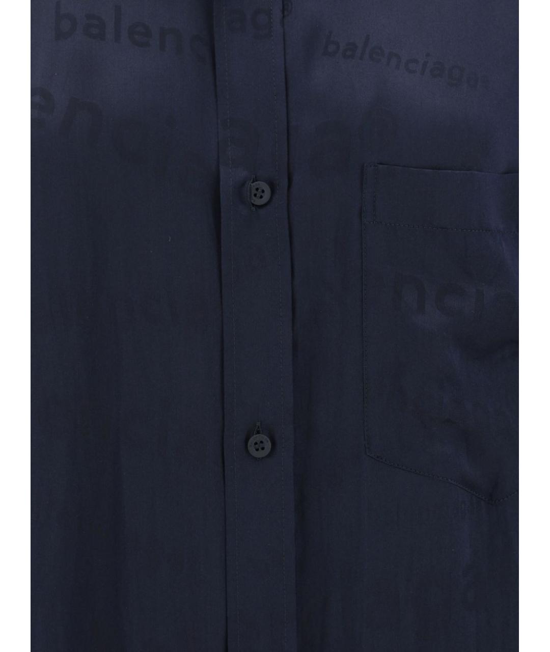 BALENCIAGA Шелковая рубашка, фото 3