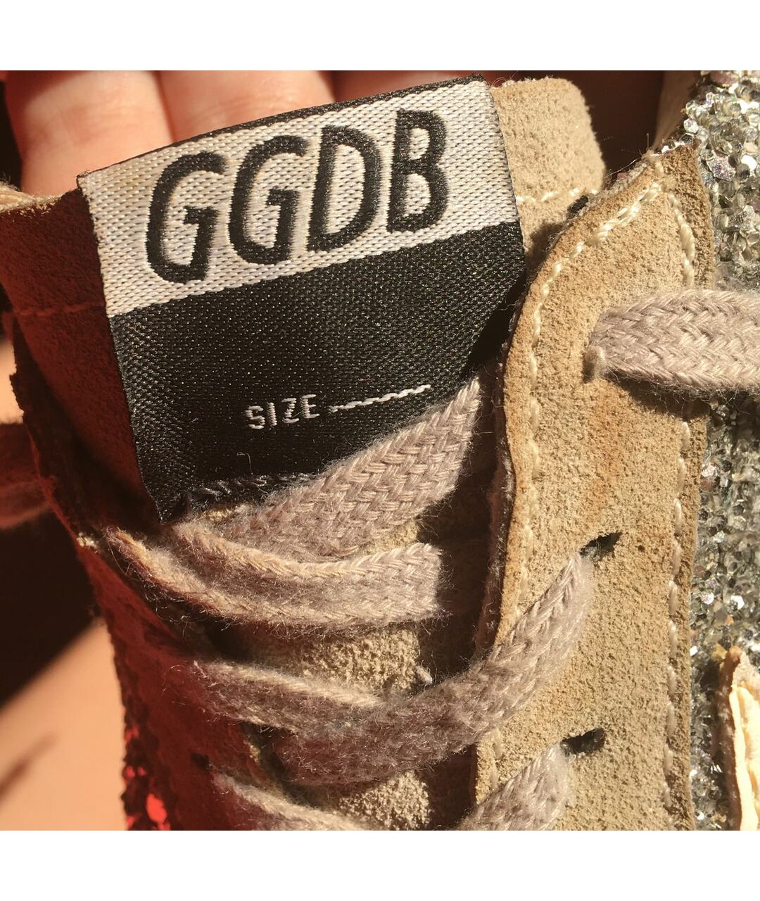 GOLDEN GOOSE DELUXE BRAND Серебряные кроссовки, фото 5