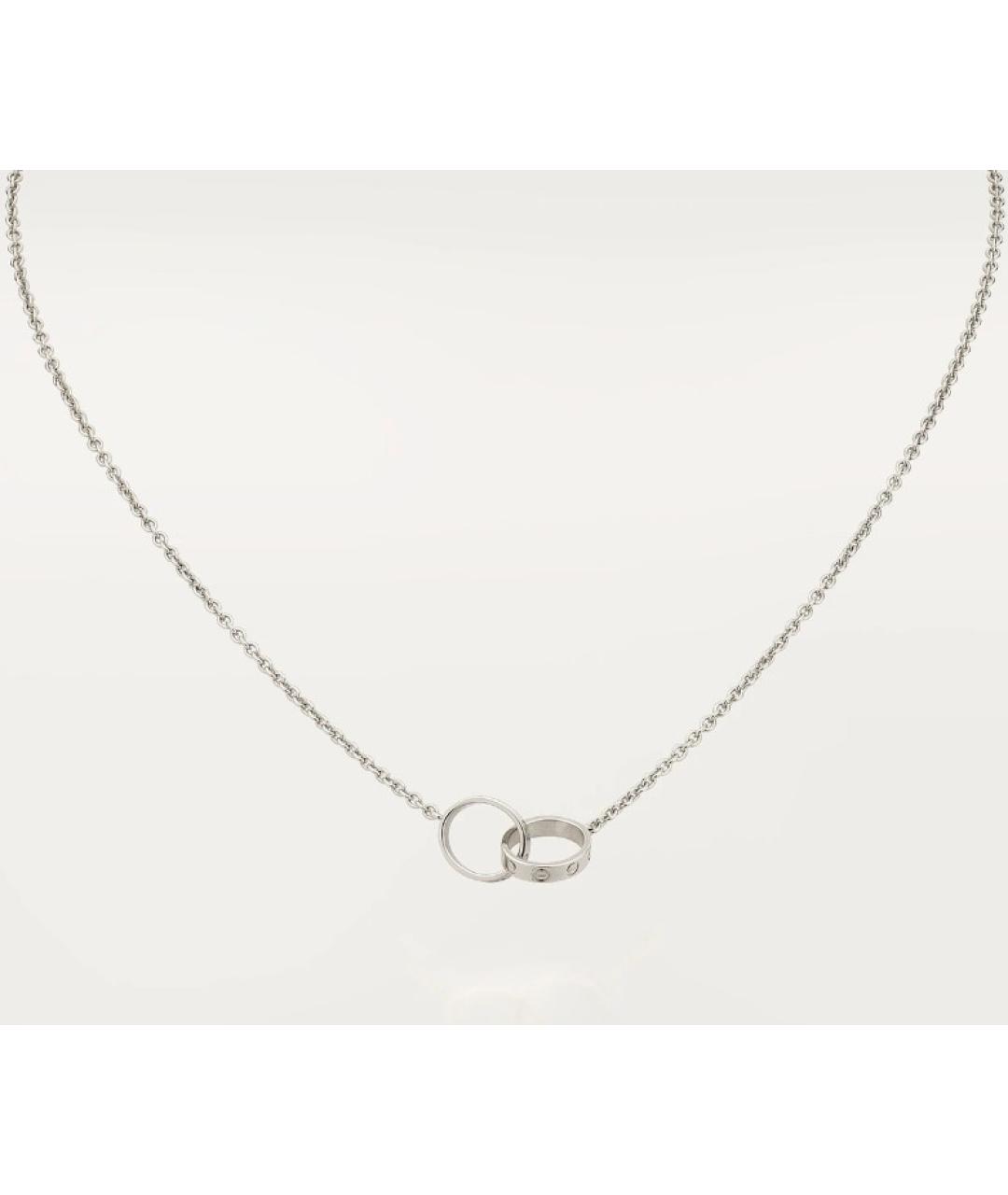 CARTIER Серебрянный браслет из белого золота, фото 6