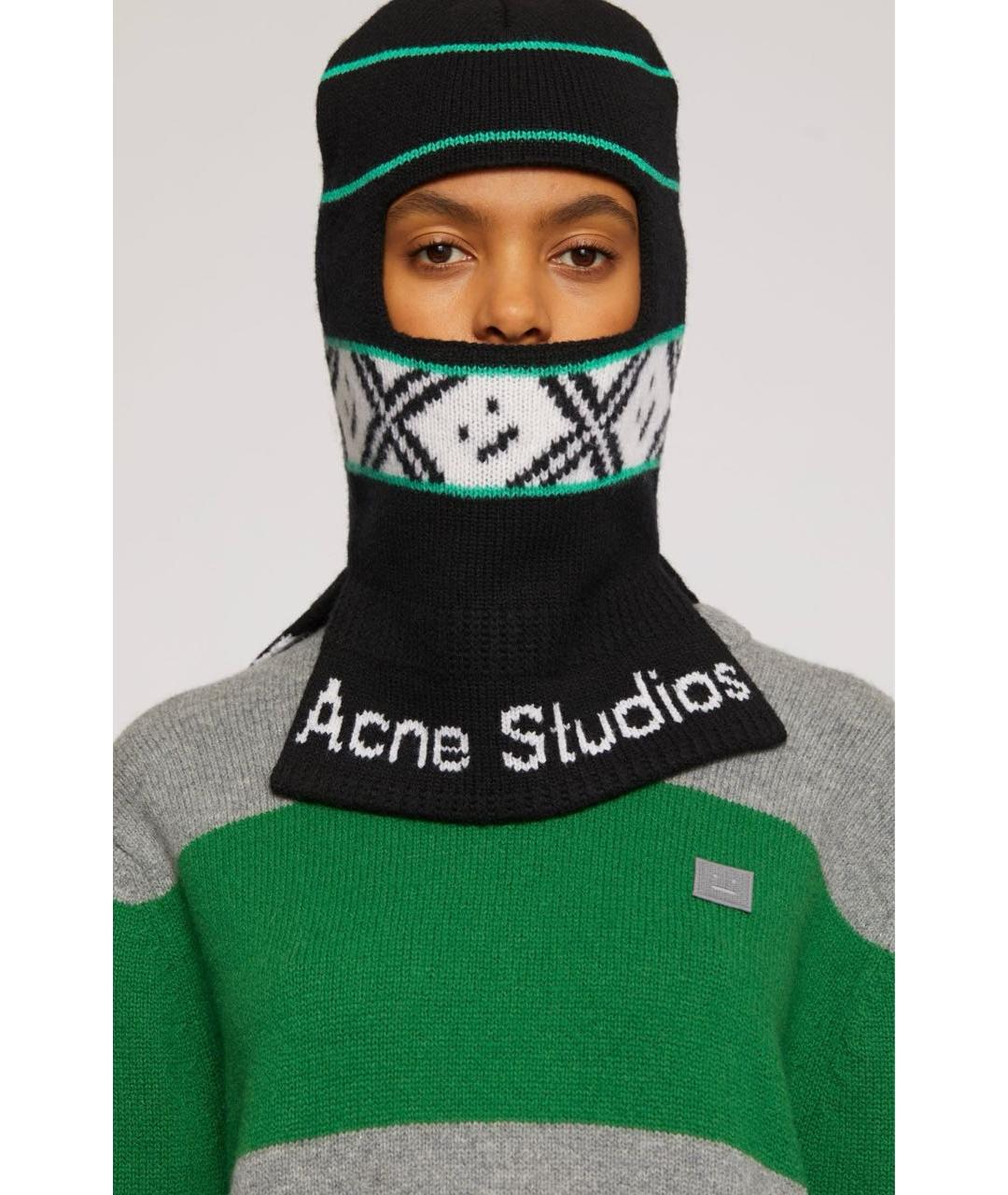 ACNE STUDIOS Мульти шерстяная шапка, фото 3