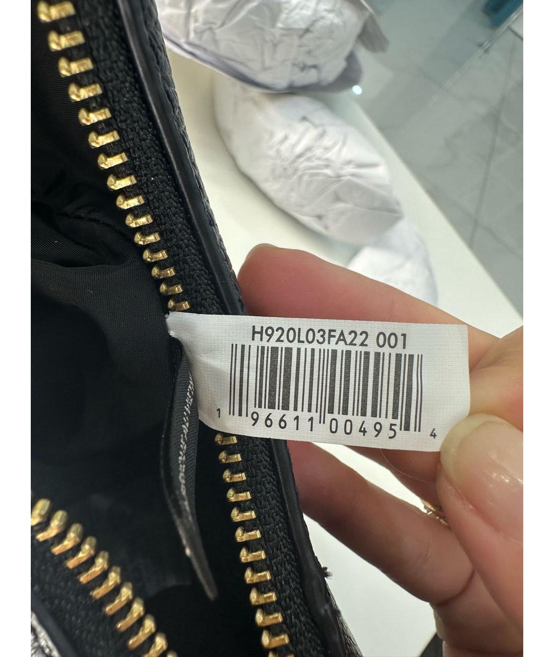 MARC JACOBS Черная кожаная сумка с короткими ручками, фото 6