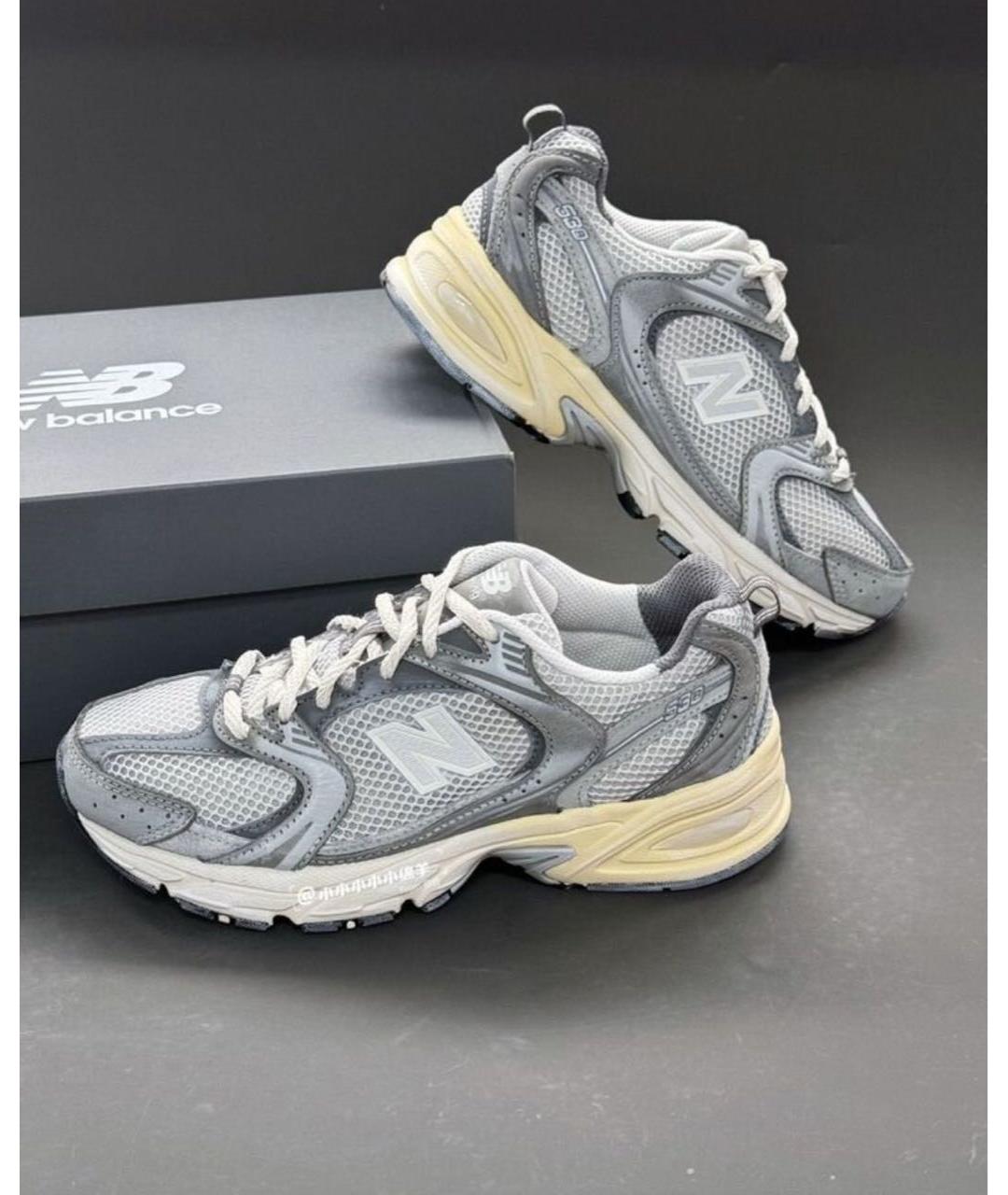 NEW BALANCE Серые кроссовки, фото 7
