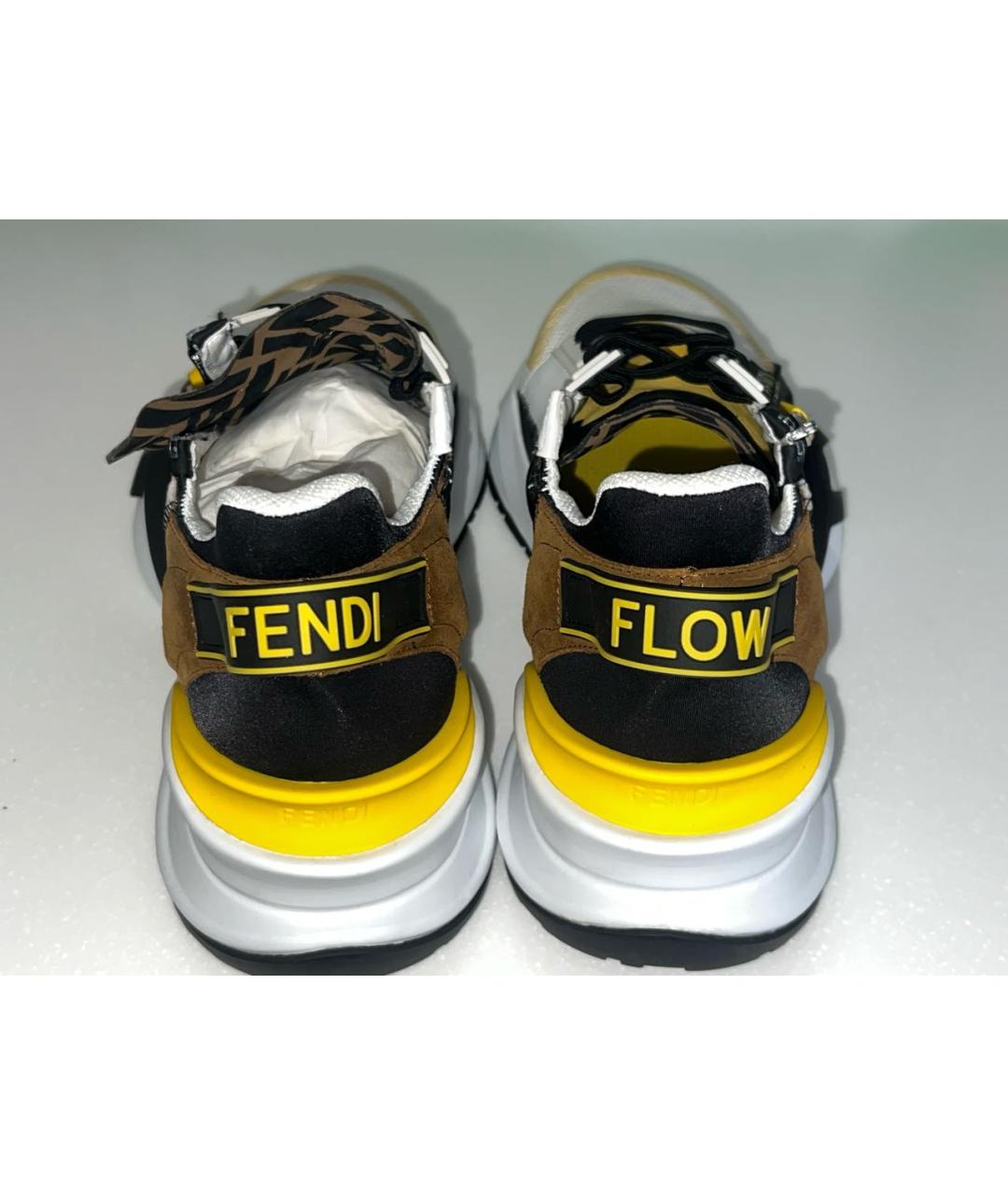 FENDI Низкие кроссовки / кеды, фото 3