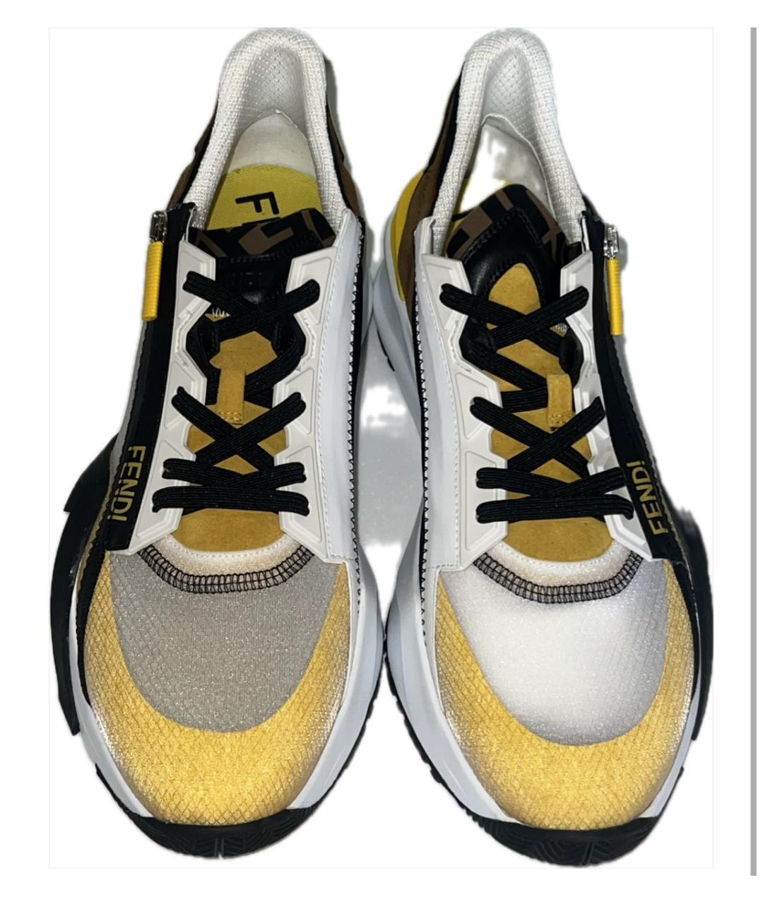 FENDI Низкие кроссовки / кеды, фото 2