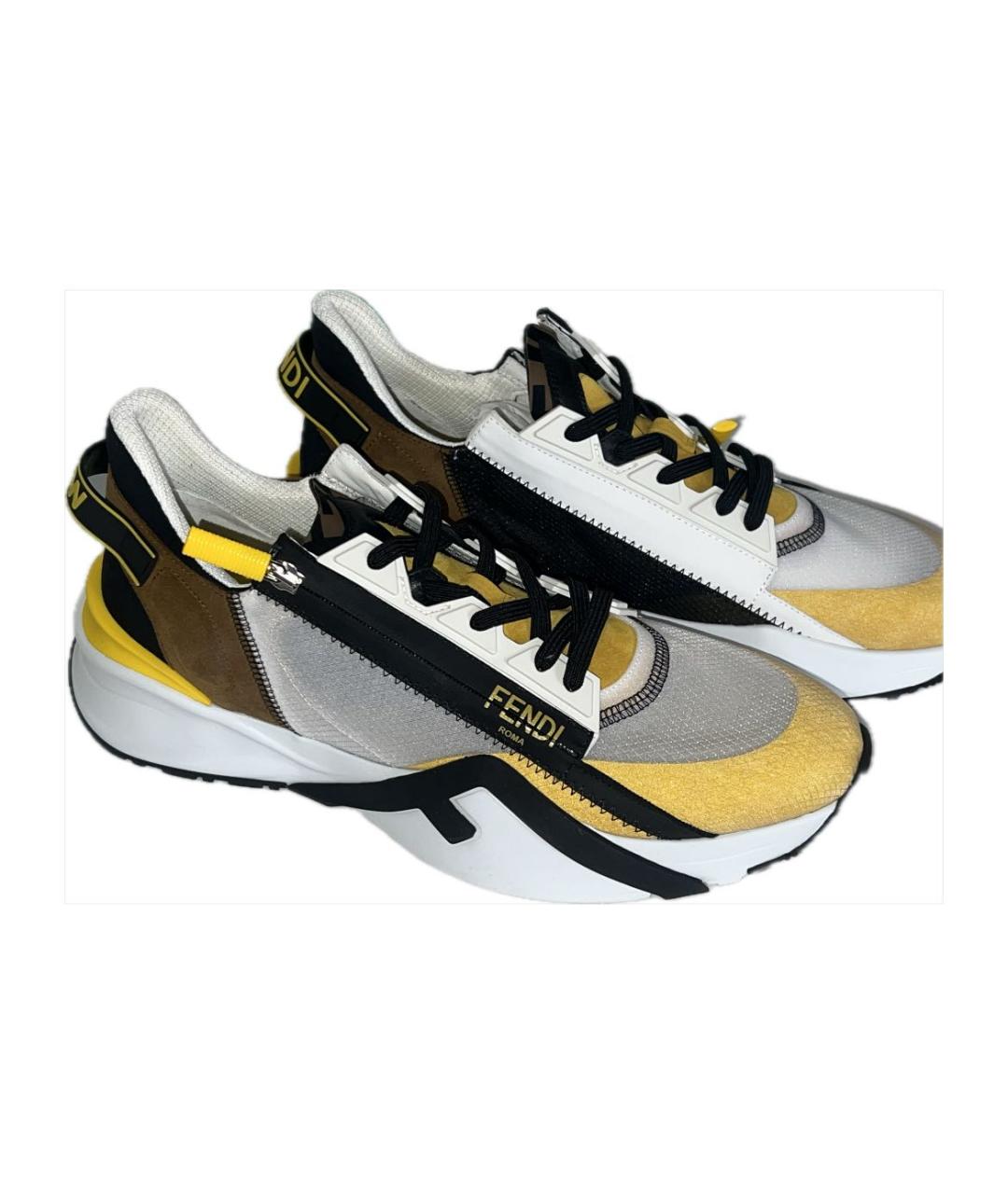 FENDI Низкие кроссовки / кеды, фото 5