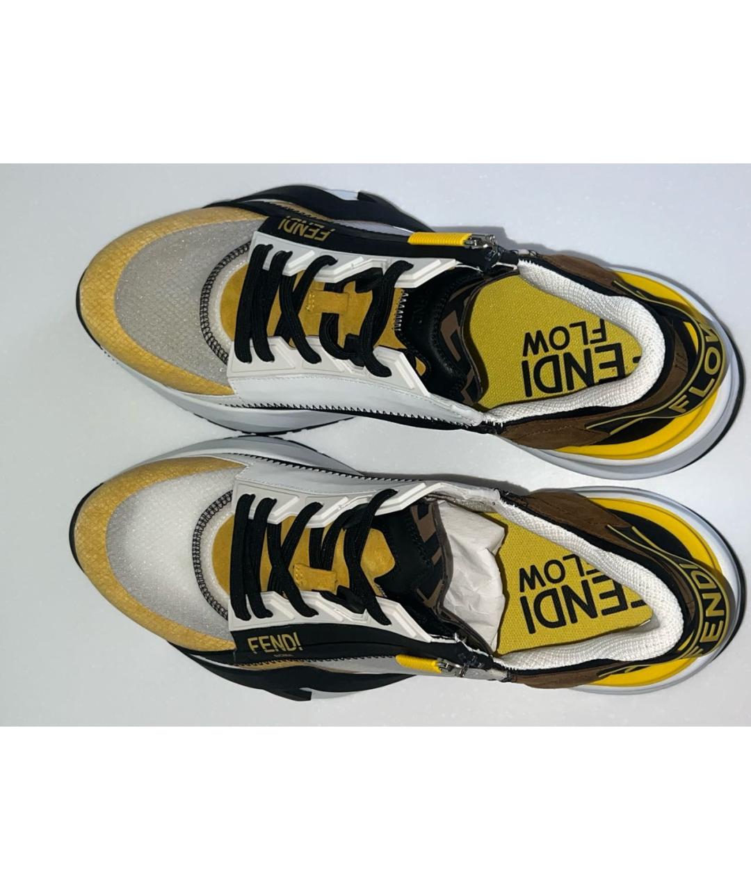 FENDI Низкие кроссовки / кеды, фото 4