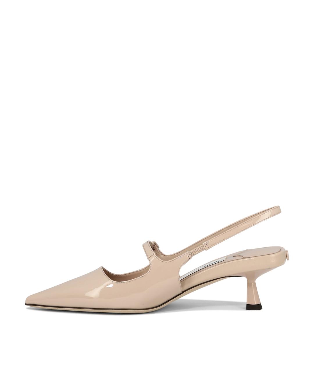 JIMMY CHOO Розовые кожаные туфли, фото 3
