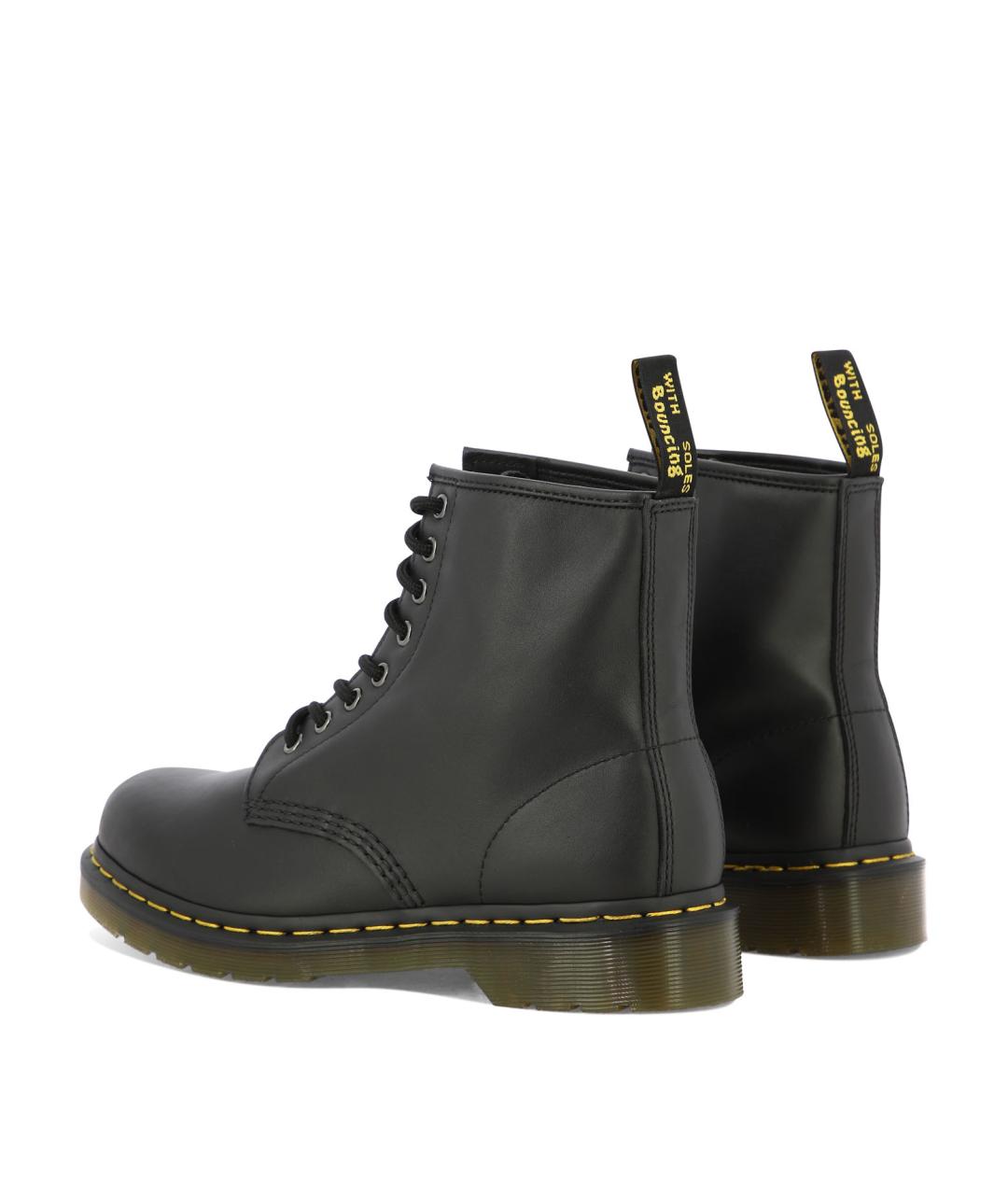 DR. MARTENS Черные кожаные ботинки, фото 4