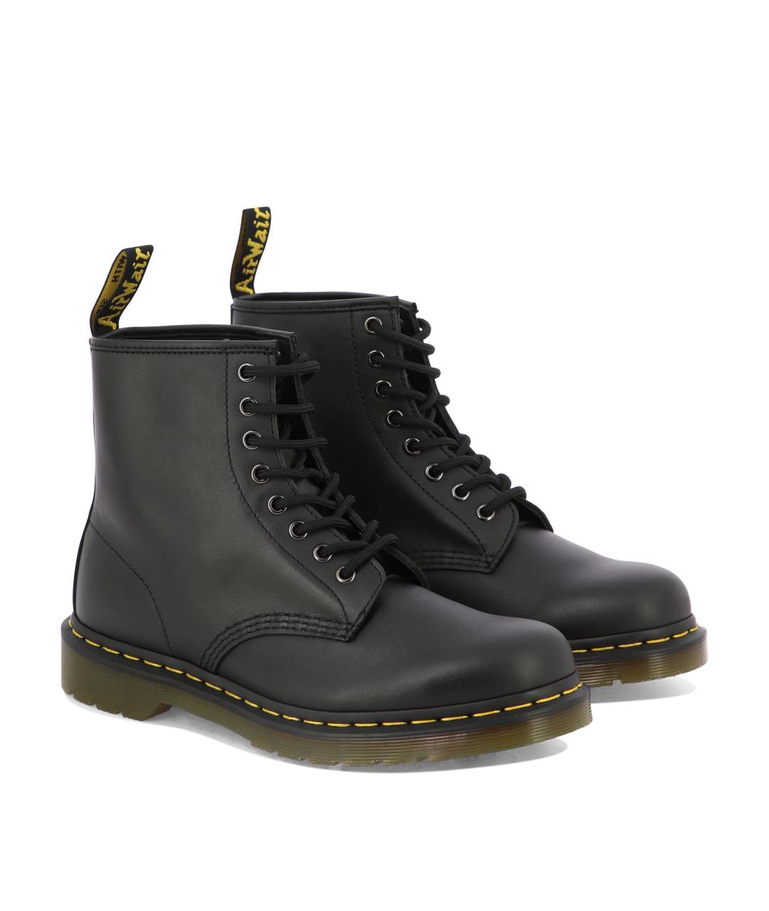 DR. MARTENS Черные кожаные ботинки, фото 2