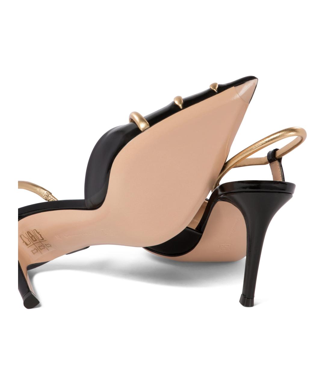 GIANVITO ROSSI Черные туфли из лакированной кожи, фото 5