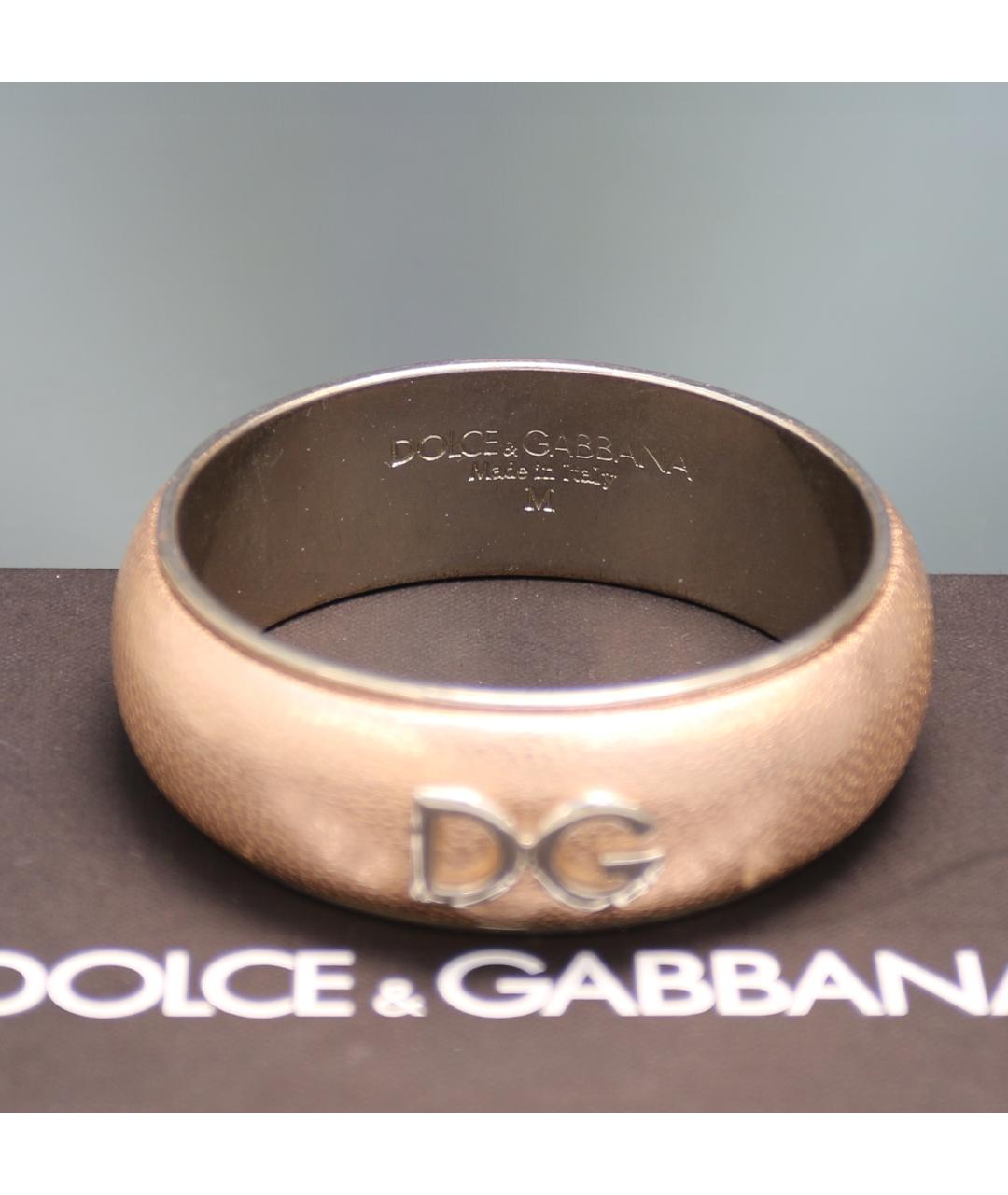 DOLCE&GABBANA Серебрянный с серебряным покрытием браслет, фото 3