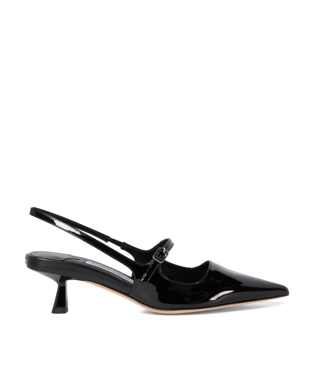 JIMMY CHOO Черные туфли из лакированной кожи, фото 1